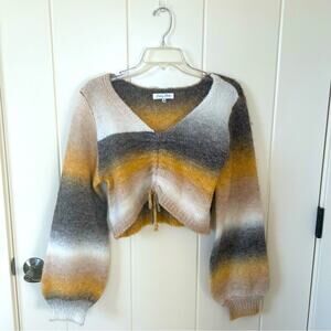 Emory Park cropped sweater Size Medium